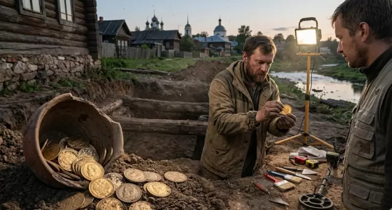 Златно съкровище за $500 000 откриха под къща в Русия
