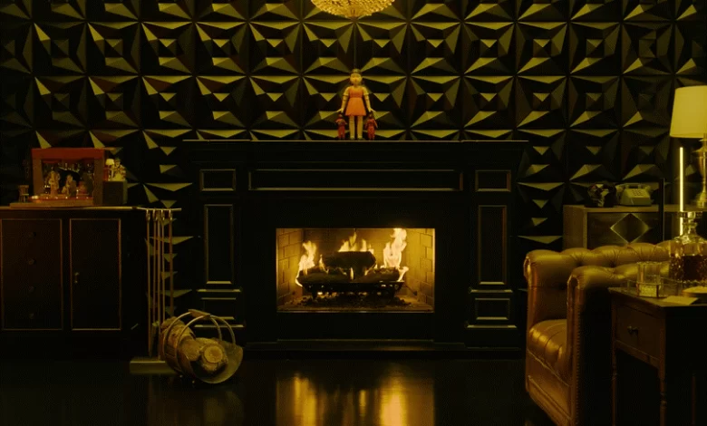 netflix squid game fireplace